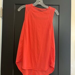 Lululemon Athletica Salmon Pink Tank Top